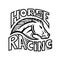Horse racing icon.