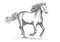 Horse racing sport equine symbol