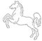 Horse Rhinestone colt stallion mare emblem