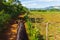 Horse riding on Cuba. Vinales tobacco town.