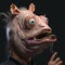 Horse Snatching Fish: Expressive Animation In Realistic Style