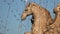 Horse statue fountain in Spain