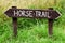 Horse Trail Sign