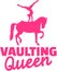 Horse Vaulting queen