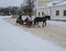 Horseback riding in Russia.