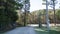 Horseback riding stable at Robber`s Cave State Park, Wilburton, OK