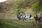 Horseback Riding tour in Monteverde mountains - popular tourist attraction in Costa Rica.