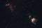 Horsehead, Flame, and Orion Nebula