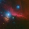 Horsehead Nebula or Barnard 33 in the constellation Orion taken with CCD camera through medium focal length telescope