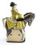 Horseman Drummer on Horse Wind Up Toy