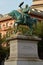 Horseman Sculpture in Genoa - Genoa Landmarks