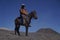Horsemen in National Bromo Park