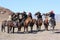 Horseriders in mongolian