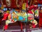 Horses on a Coney Island carousel in Luna Park at historic Coney Island Boardwalk in Brooklyn