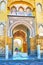 The horseshoe arch of Door of Forgiveness, Mezquita, Cordoba, Spain