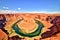 Horseshoe Bend on Colorado River at Sunrise, Utah