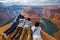 Horseshoe Canyon on the Colorado River in the United States