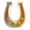 horseshoe equine or luck icon image