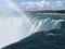 Horseshoe Falls Brink Closeup and Rainbow 1