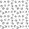 Horseshoe Seamless Pattern Background
