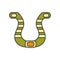 Horseshoes icon vector sign and symbol isolated on white background, Horseshoes logo concept