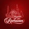 Hosgeldin ya sehri Ramazan. Translation from turkish: Welcoming Ramadan