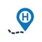 Hospital Location Icon