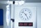 Hospital operating room clock