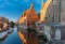 Hospital of Saint John in the morning, Bruges