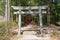 Hosshinmon-oji at Kumano Kodo in Tanabe, Wakayama, Japan. It is part of the