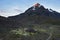 Hosteria Paine Grande (Pehoe) from the above