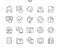 Hosting Well-crafted Pixel Perfect Vector Thin Line Icons 30 2x Grid for Web Graphics and Apps. Simple Minimal Pictogram