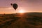 Hot air ballon in Cappadocia.