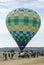 Hot air balloon at the aviation rally, Stanesti aerodrome, Gorj, Romania