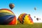 Hot Air Balloon or Balloons, Lots of Colors