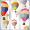 Hot air balloon banners