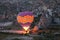 Hot Air Balloon in Cappadocia Valleys