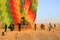Hot air balloon, Egypt sunrise