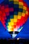 Hot Air Balloon Filling with Hot Air
