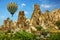 Hot air balloon, Goreme open air museum, Cappadocia, Turkey