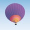 Hot air balloon illustration