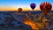 Hot Air Balloon morning Cappadocia Turkey