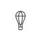 Hot Air balloon outline icon