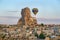 Hot-air balloon over Cappadocia