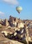 Hot air balloon over Cappadocia, Turkey