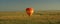 Hot air balloon over Masai Mara