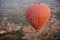 Hot Air Balloon Over Temples Bagan, Myanmar (Burma).
