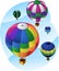 Hot air balloon parade