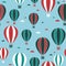 Hot air balloon pattern