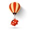 Hot Air Balloon with Piggy Bank